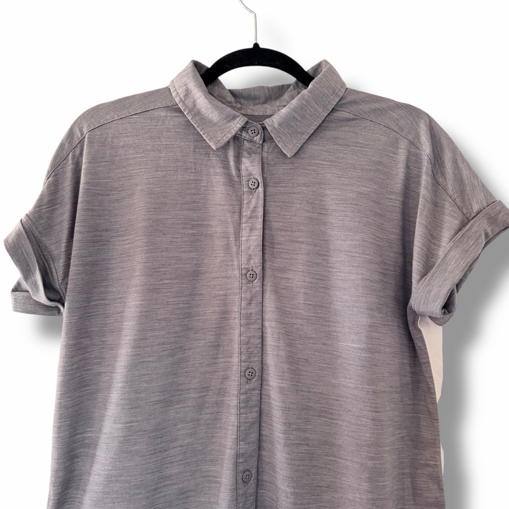 Smartwool Gray Everyday Exploration Button Down S… - image 2